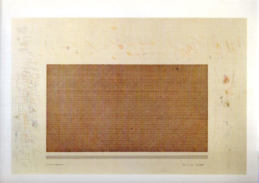 LeWITT, Sol - Susanna SINGER [Ed.] - Sol LeWitt - Drawings 1958-1992.