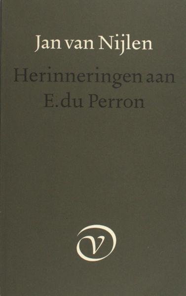 Nijlen, Jan van. - Herinneringen aan E. du Perron.