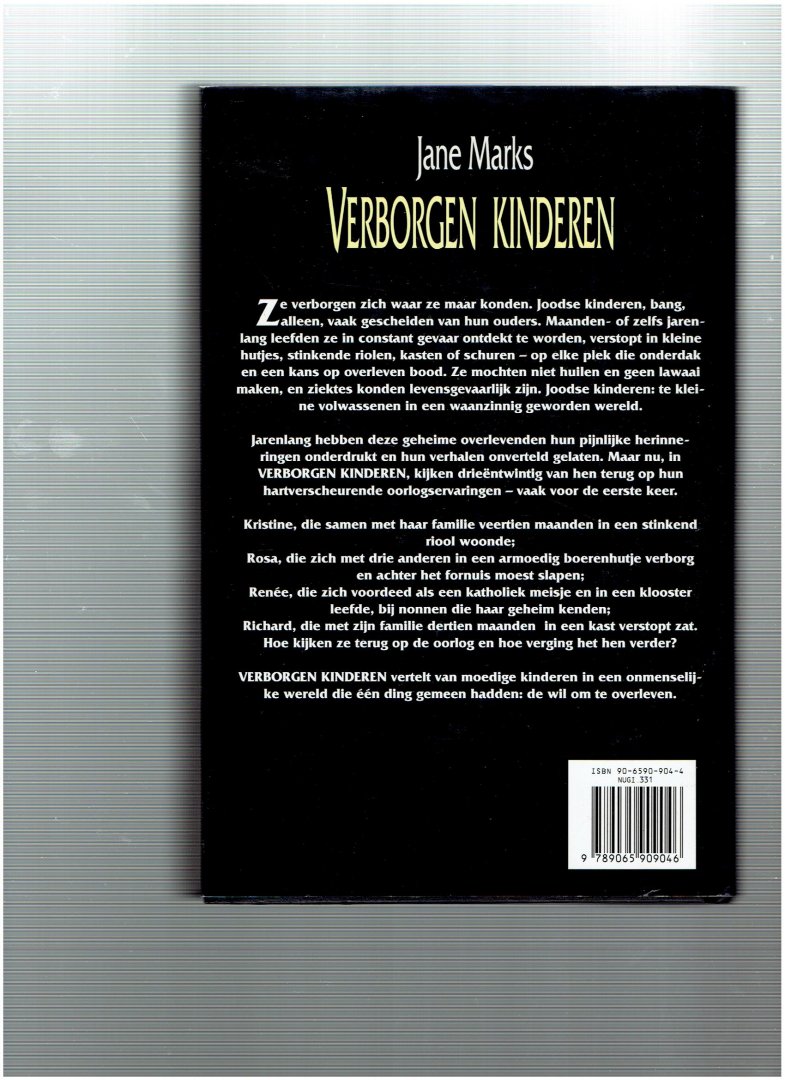 Marks, J. - Verborgen kinderen / druk 1