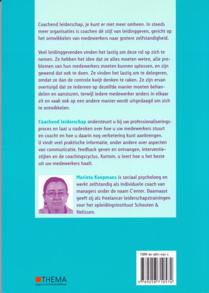 Koopmans, Marieta (ds1248) - Coachend leiderschap - Uit de serie Professioneel Leiderschap
