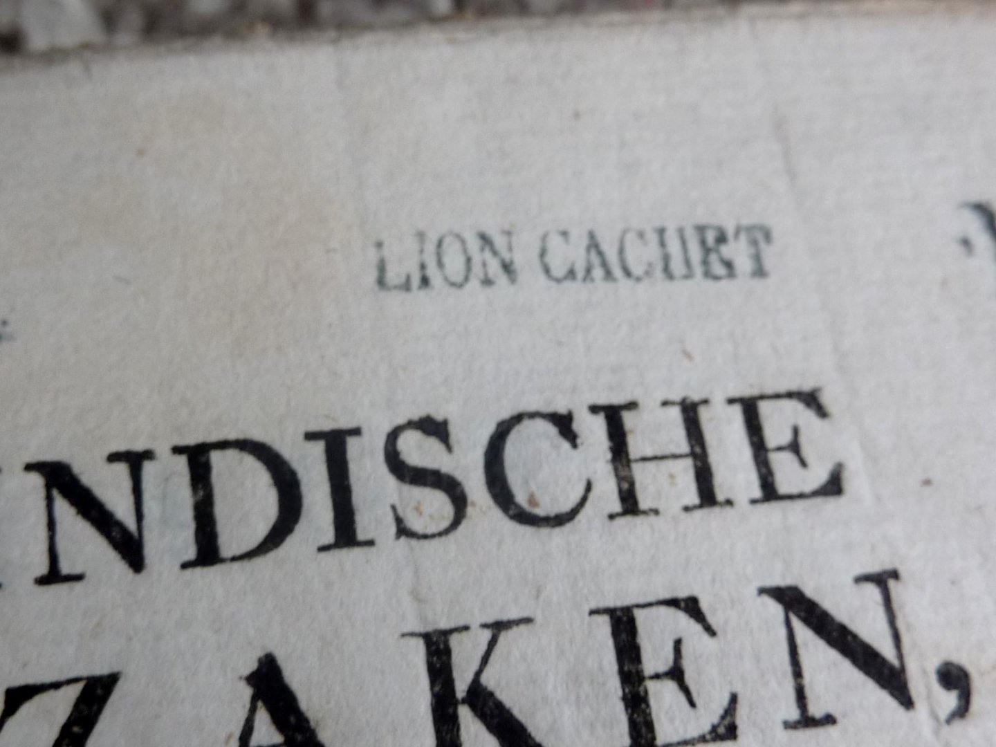 Petrus Hofstede. Ex Bibl. Lion Cachet. - Oost-Indische Kerkzaken, zoo Oude als Nieuwe. Meest alle, uit oorspronglyke en ongedrukte stukken by een verzameld, in orde gebragt, en beredeneerd.