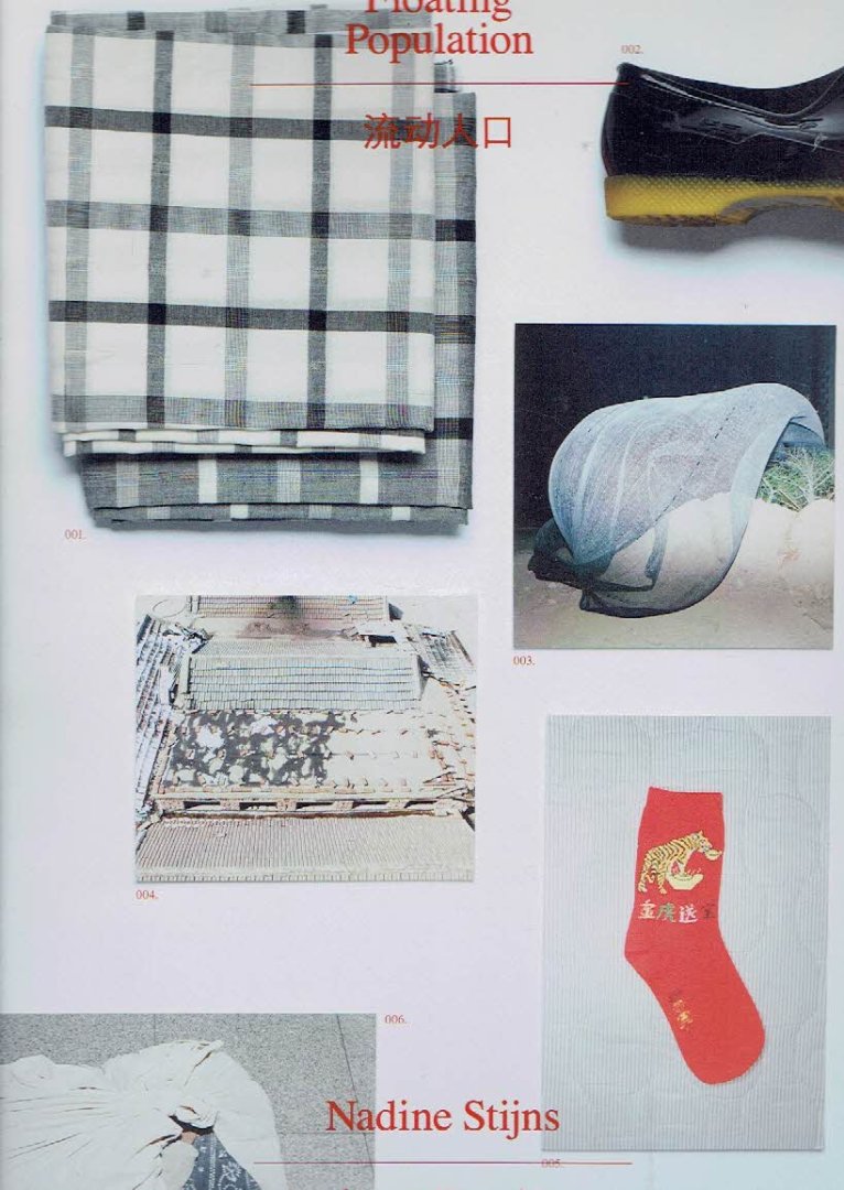 STIJNS, Nadine - Nadine Stijns - Floating Population. Text: Catherine Vuylsteke.