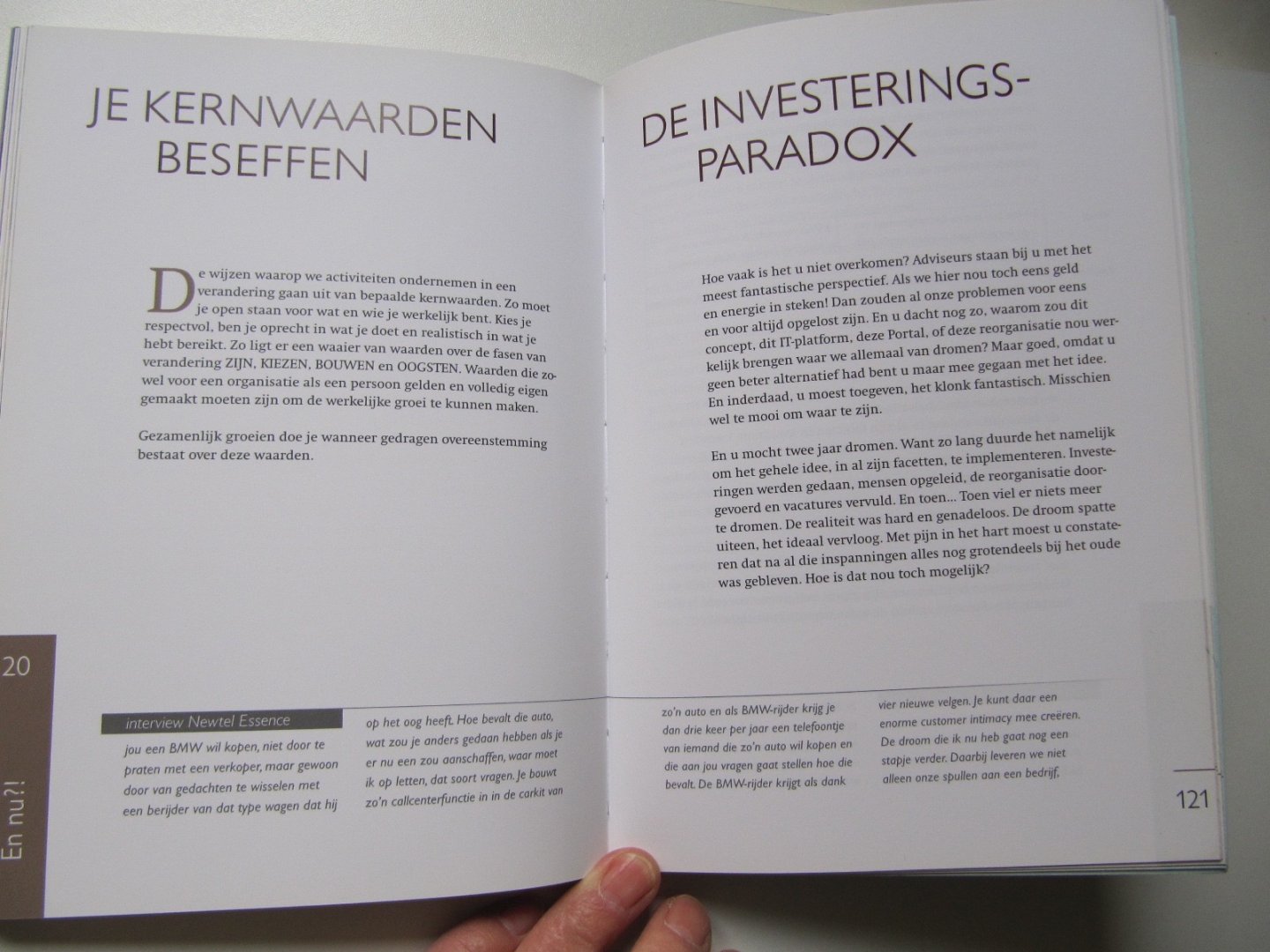 Burg, J., Willems, V., Koet, K. - En toch ! / veranderen in de praktijk