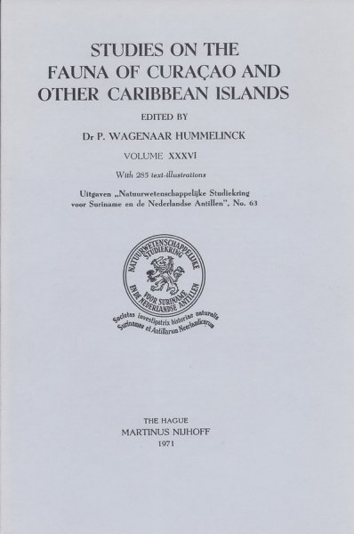 Wagenaar Hummelinck, P. en L.J. van der Steen [red.] - Studies on the Fauna of Curacao and other Caribbean Islands