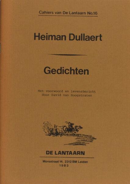 Dullaert, Heiman. - Gedichten