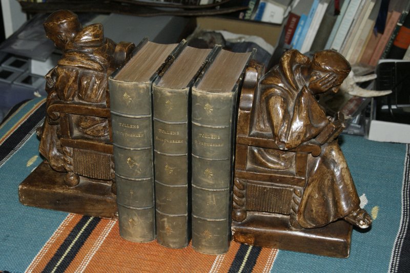 H. Tollens - Complete dichtwerken:  Gezamenlijke Dichtwerken   9 delen in 3 uniforme banden met 3 gravures