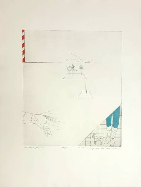 HARRIE A. GERRITZ (1940). - De ontmoeting met een Pools paardje.