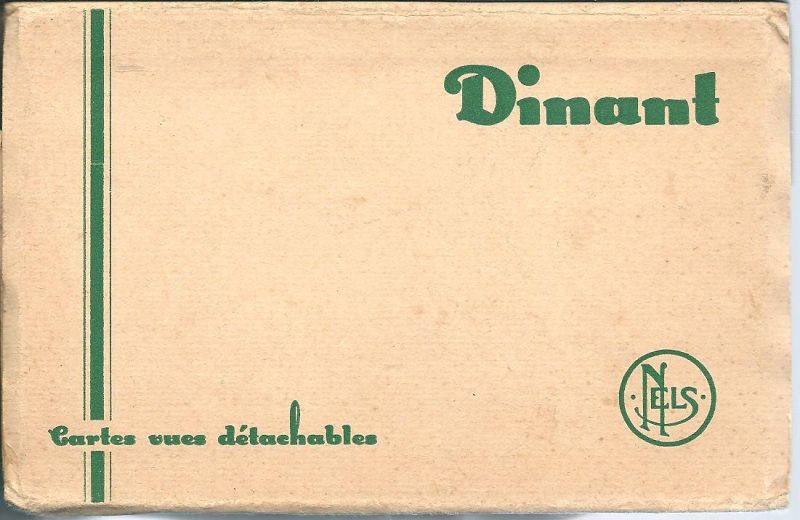 Anoniem - Oud souvenir album: Dinant : cartes vues détachables