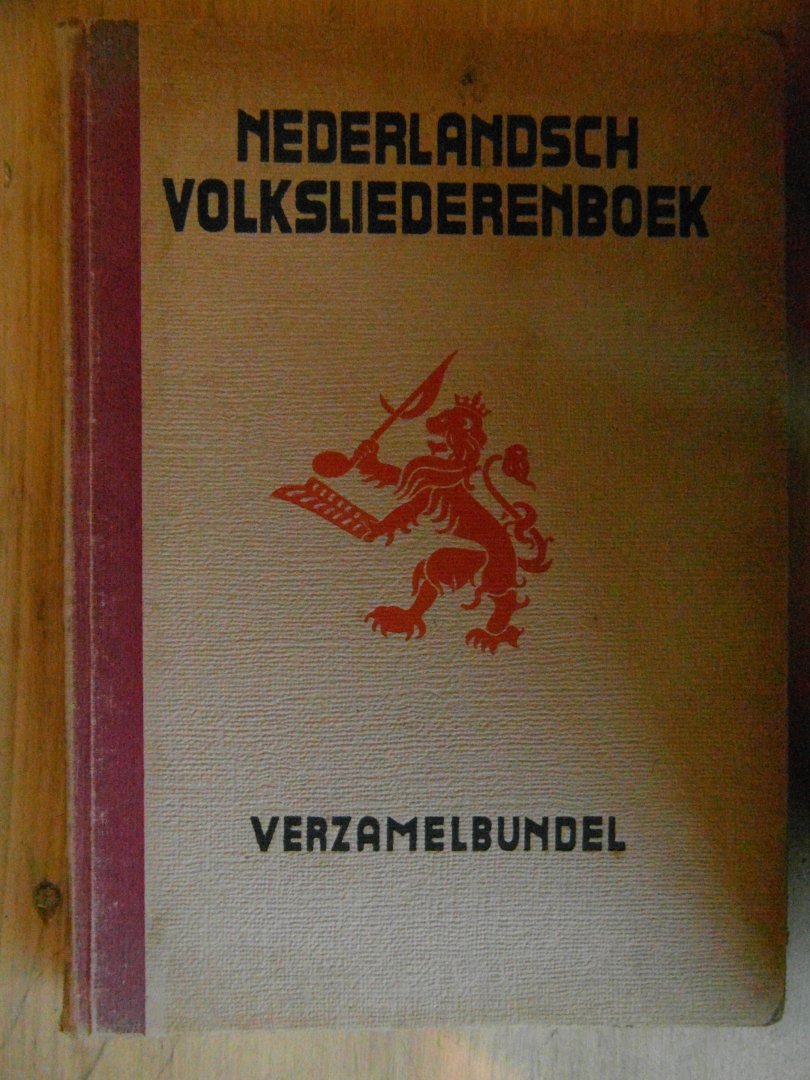 Loosjes, A. en Kunst J. - Nederlandsche Volksliederen, Verzamelbundel