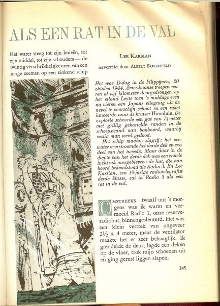 Loon Hendrik Willen van  en Brigadegeneraal Paul W. Thompson - Achter de schermen van de Tweede Wereldoorlog .. Een keur van boeiende verhalen uit The Reader's Digest  40 verhalen en kaarte