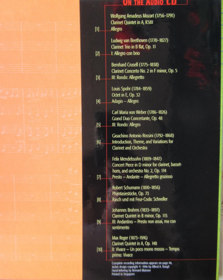 CarsonTurner, Barrie - The living clarinet