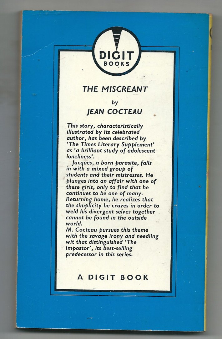 Cocteau, Jean - The Miscreant