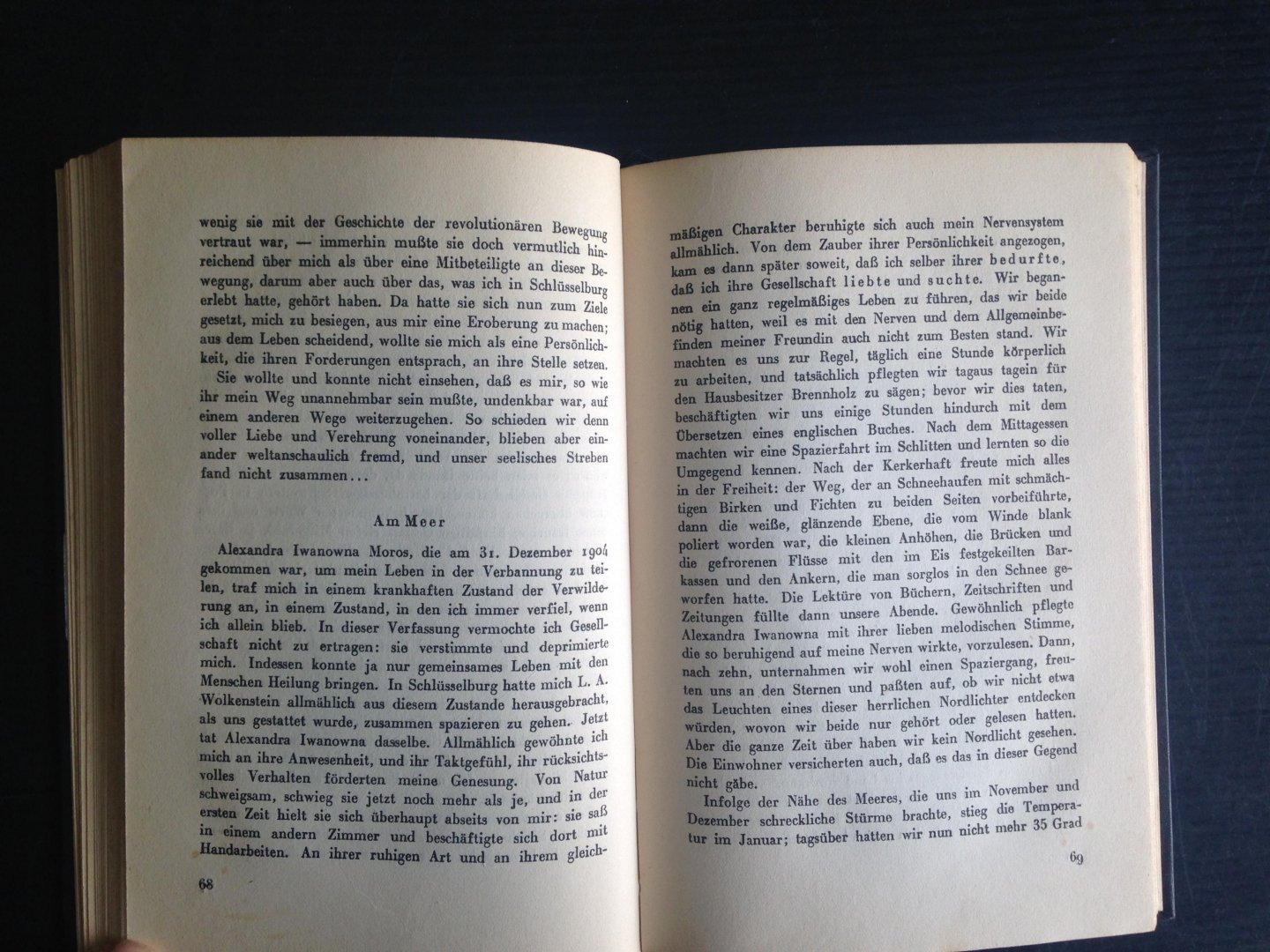 Figner, Wera - Nach Schlüsselburg, Dritter Teil der Lebenserinnerungen
