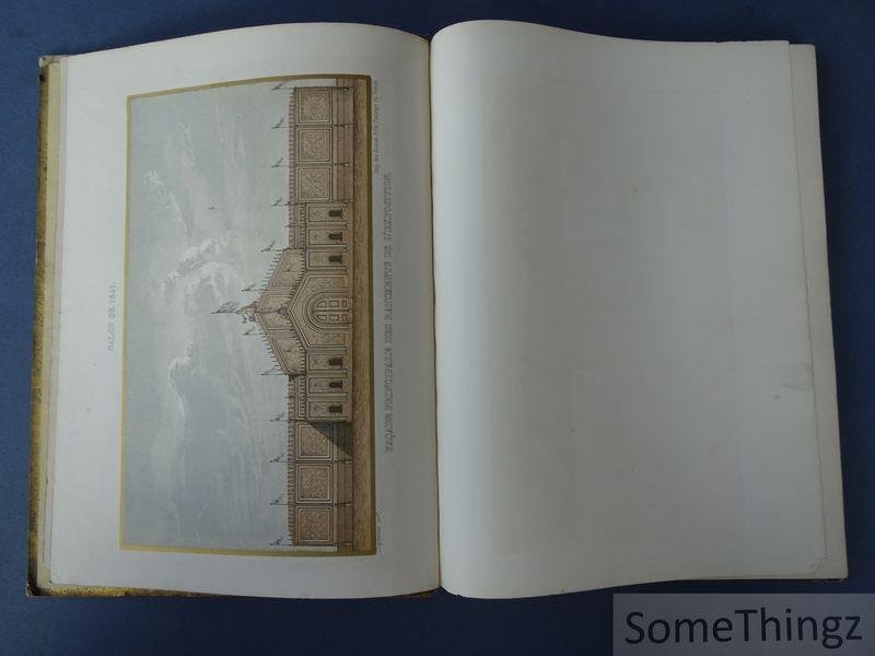 Luthereau, M.J.G.A. [edit.] - Revue de l'exposition générale de Bruxelles. 20 [16] planches gravées ou lithographiées par les meilleurs artistes du pays.
