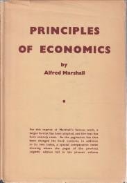 MARSHALL, ALFRED - Principles of economics. An introductory volume