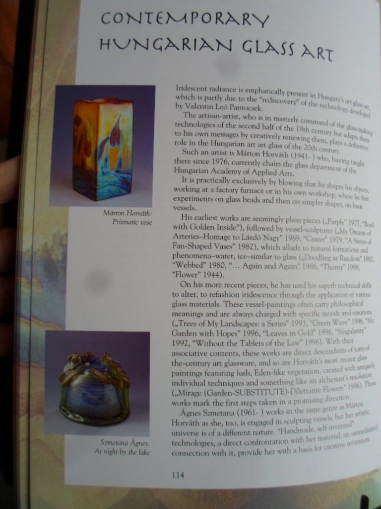 Varga, Vera - Glass and Radiance, Iridescent and lustered glasses from the second half of the nineteenth century to the 1910’s in the collection of the Museum of Applied Arts