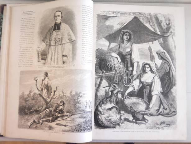 Var. authors. - Le Monde Illustré. Tome XII, Janvier, Février, Mars, Avril, Mai, Juin 1863.