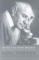 Popper - After the Open Society