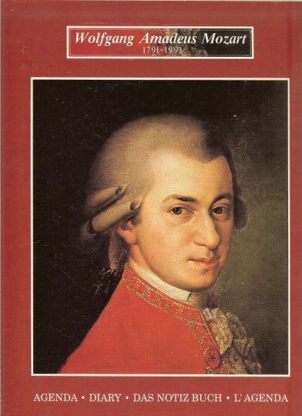 Agenda  uit 1991 en 3 C.D. - Wolfgang Amadeus Mozart, 1791-1991