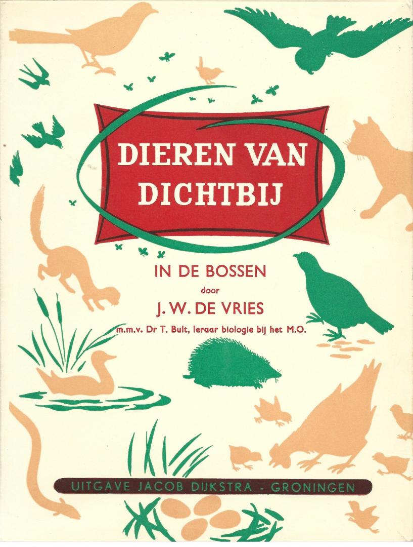 Vries, J.W. de - Dieren van dichtbij - In de bossen