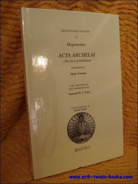 M.J. Vermes; - Acta Archelai,