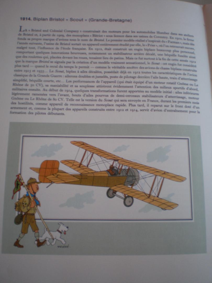 Hergé en Jacques Martin - Tintin raconte ...  - L'histoire de l'aviation des origines à 1914