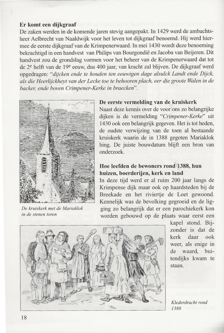 Hartog, F.H.  (tekst) ; Groeneveld-van Staveren, C. ... [et al.] (red.) - De Maria-Vocor luidklok anno 1388 : geschiedenis van ons dorp en omgeving rond 1400 / geschreven en samengesteld door F.H. Hartog