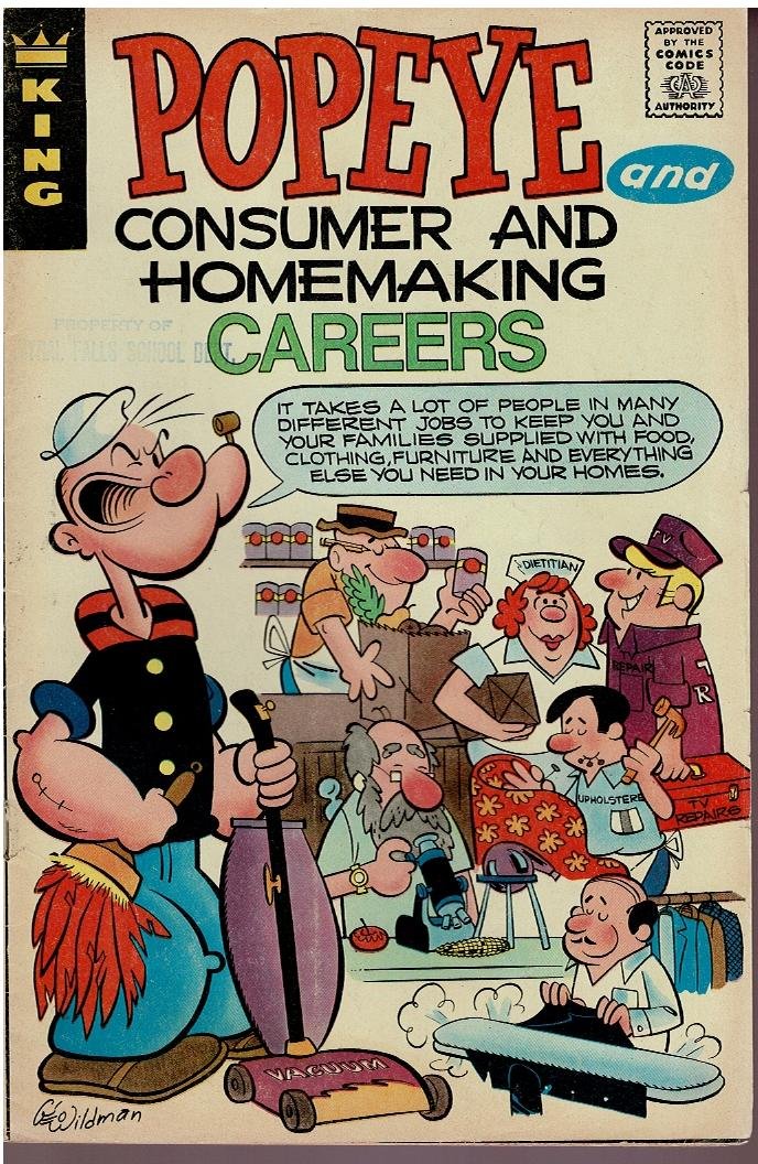  - Popeye consumer and homemaking careers