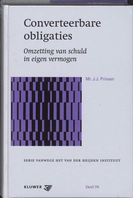 Prinsen, J.J. - Converteerbare obligaties