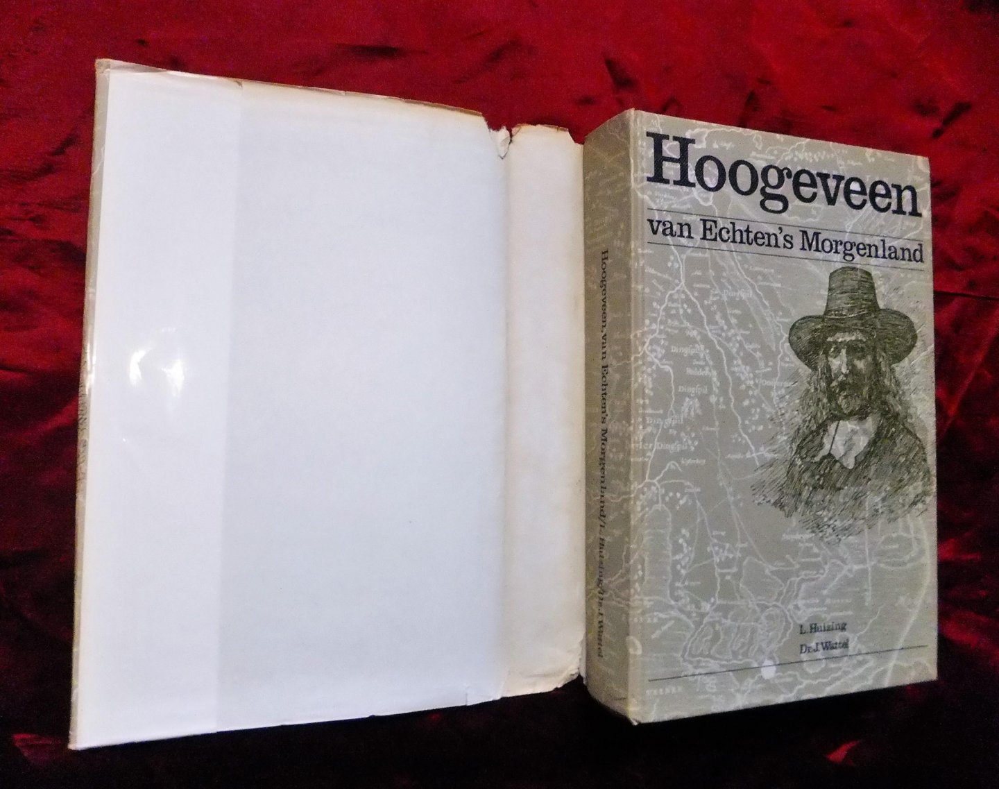 Huizing, L / Dr. J. Wattel. - Hoogeveen. Van Echten's Morgenland. Gestalten en evenementen uit oud-Hoogeveen.t.g.v..350 jarig bestaan Hoogeveen in 1975.