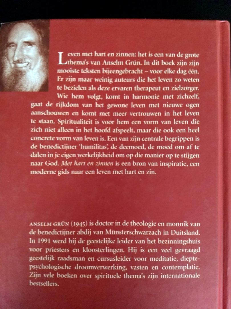 Grun, A. - MET HART EN ZINNEN - een dagboek van wijsheid en geloof / druk 2