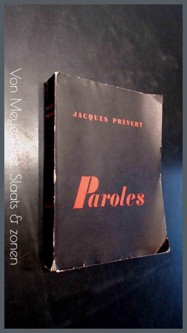 Prevert, Jacques - Paroles