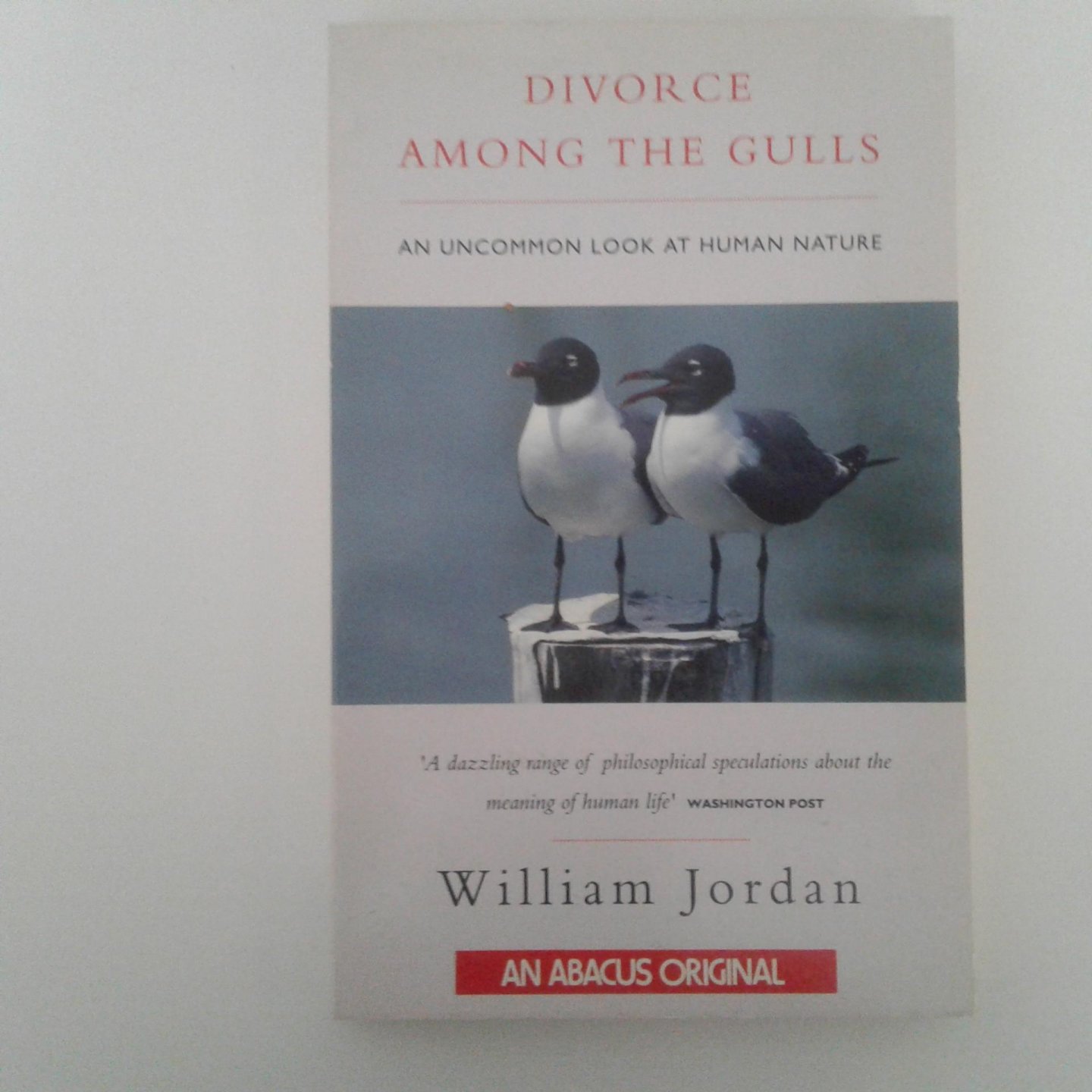 Jordan, William - Divorce Among the Gulls ; An uncommon look at human nature