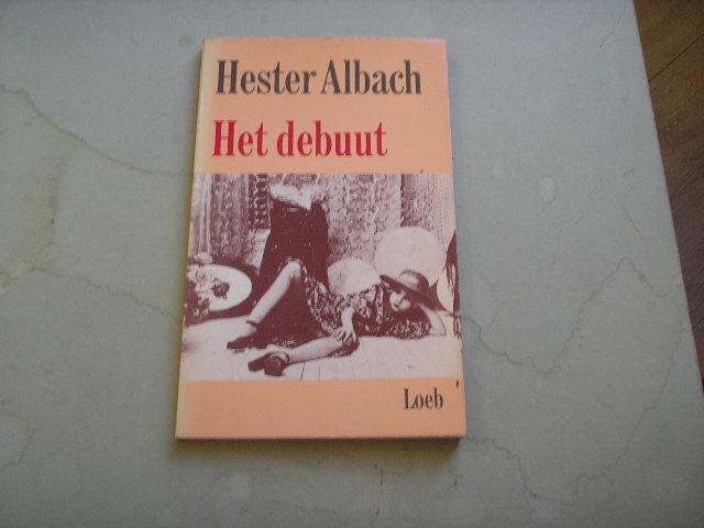 Albach, Hester - Het Debuut