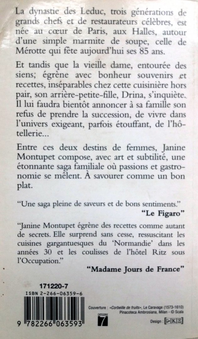 Montupet, Janine - Un goût de bonheur et de miel sauvage (FRANSTALIG)