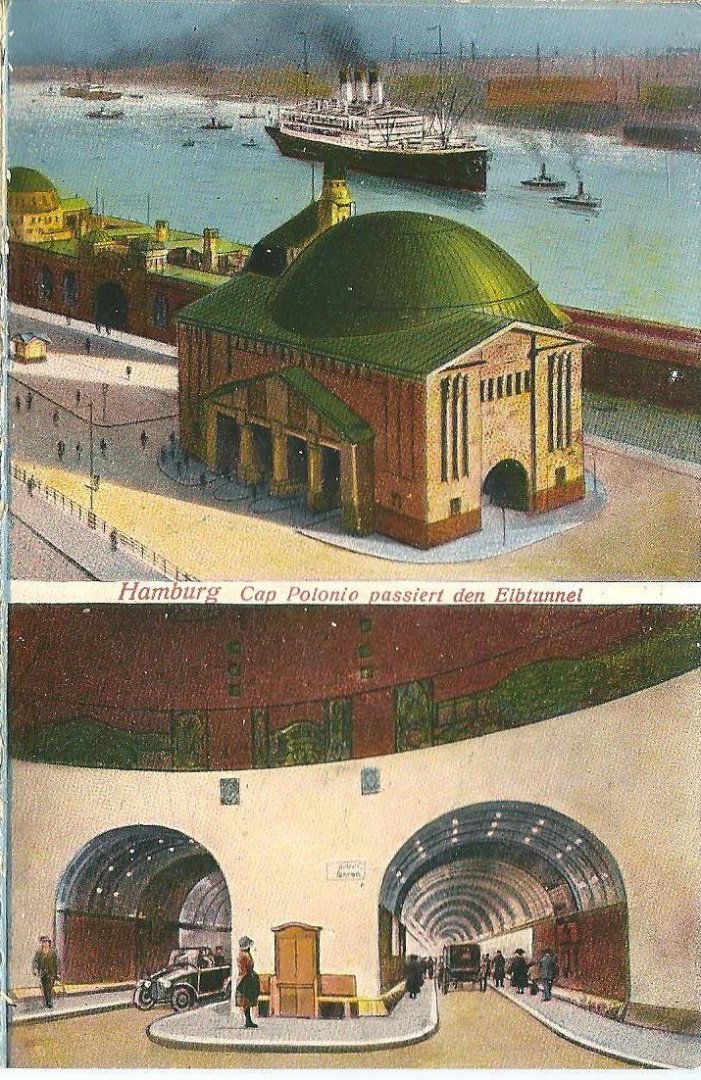 Anoniem - Oud souvenir album: Hamburg : Ansichten in feinster Ausführung : nach Originalen von Wilh. Heinemann
