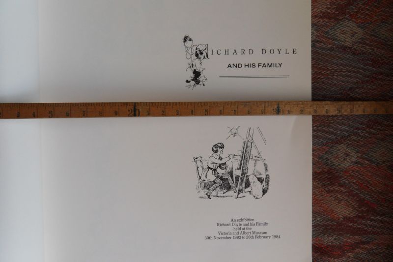 Engen, Rodney; Heseltine, Michael; Lambourne, Lionel (copyright text). - Richard Doyle and his Family. [ NIET de kleine versie van 60 pp. ].