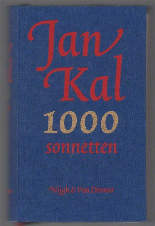 Kal, Jan - 1000 sonnetten, 1966-1996