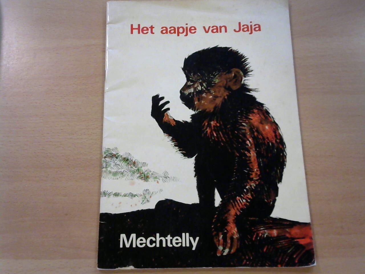 Mechtelly tekst/ tekeningen en omslag Jules Chin A Foeng - Het Aapje van Jaja