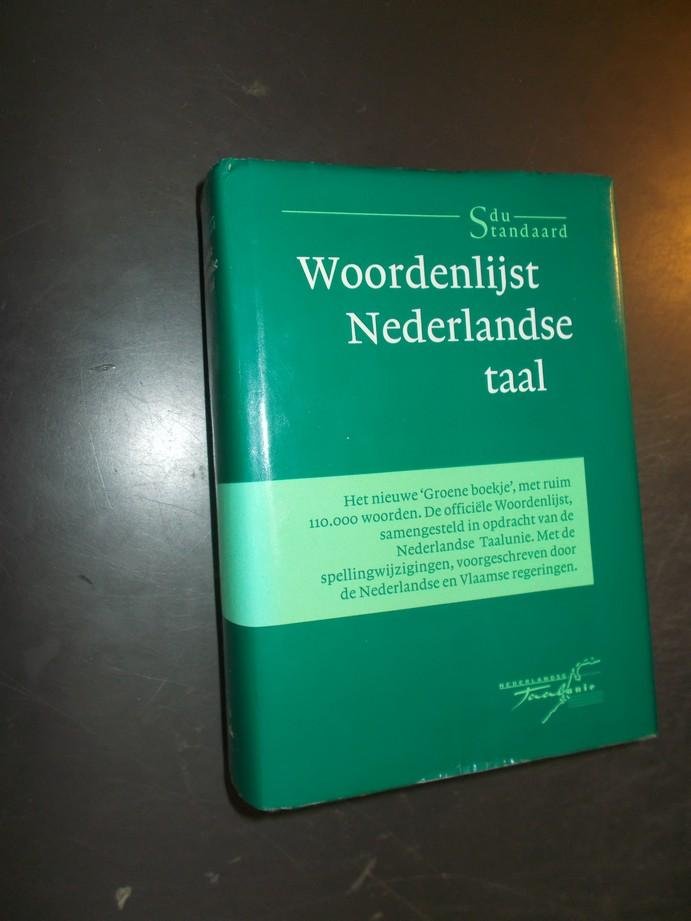 red. - Woordenlijst Nederlandse Taal.