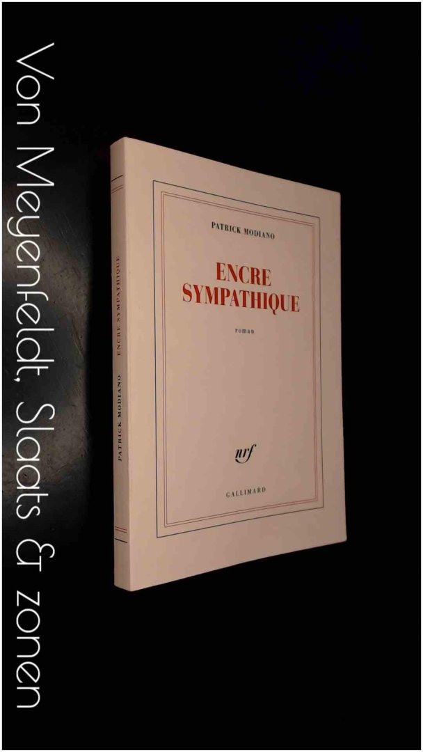 Modiano, Patrick - Encre sympathique