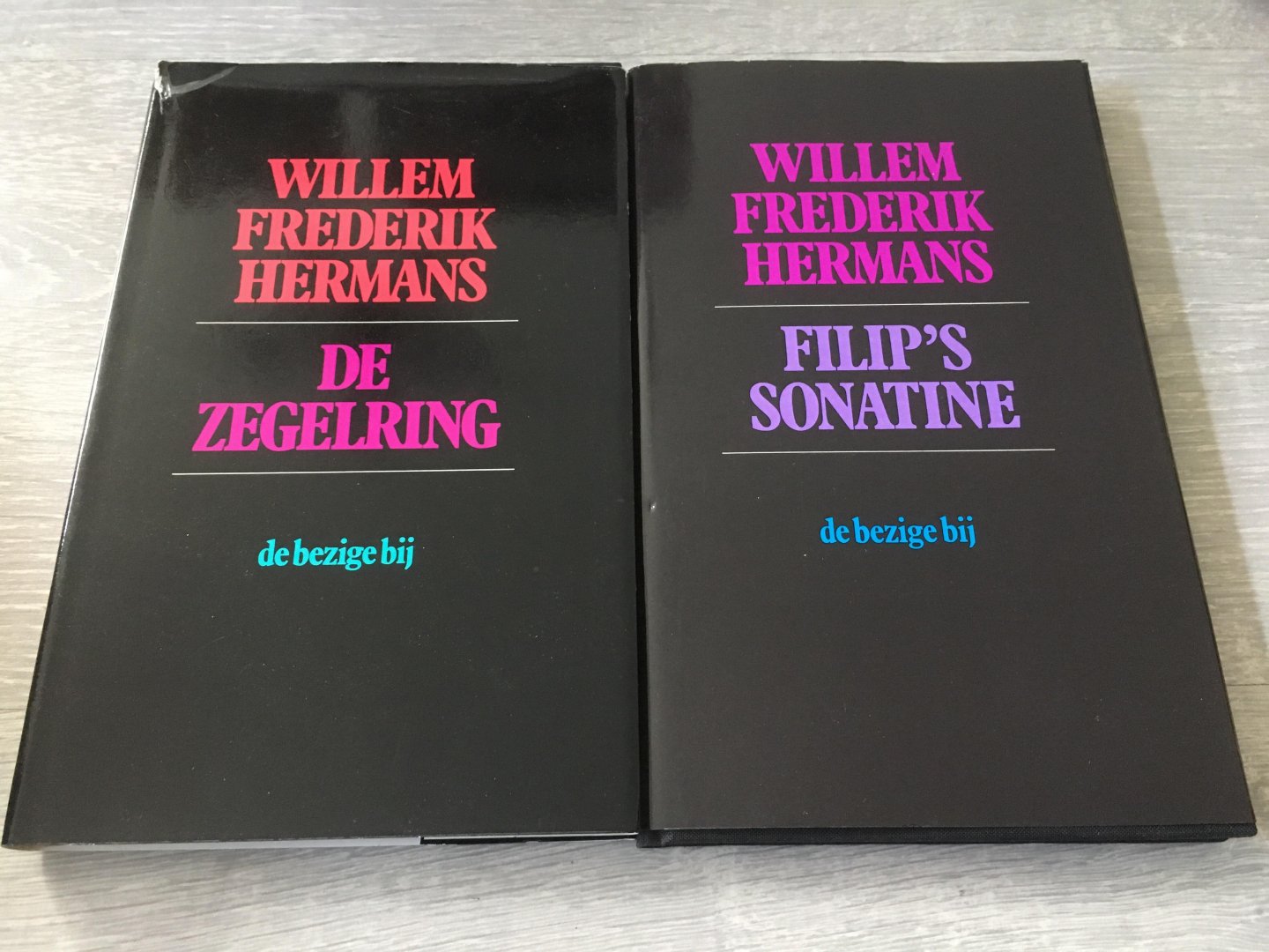 Hermans, Willem Frederik - Twee boeken van Willem Frederik Hermans; Filip’s Sonatine & De zegelring
