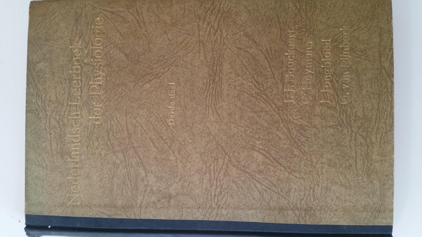 Rijnbeek - Nederlandsch leerboek der physiologie
