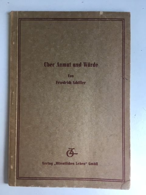 Über anmut und Würde