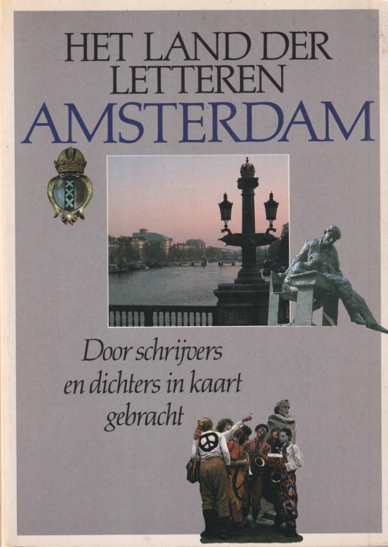 Hermans, T., Zonneveld, L. van & A. van Dis - Het land der letteren. Amsterdam. Door schrijvers en dichters in kaart gebracht