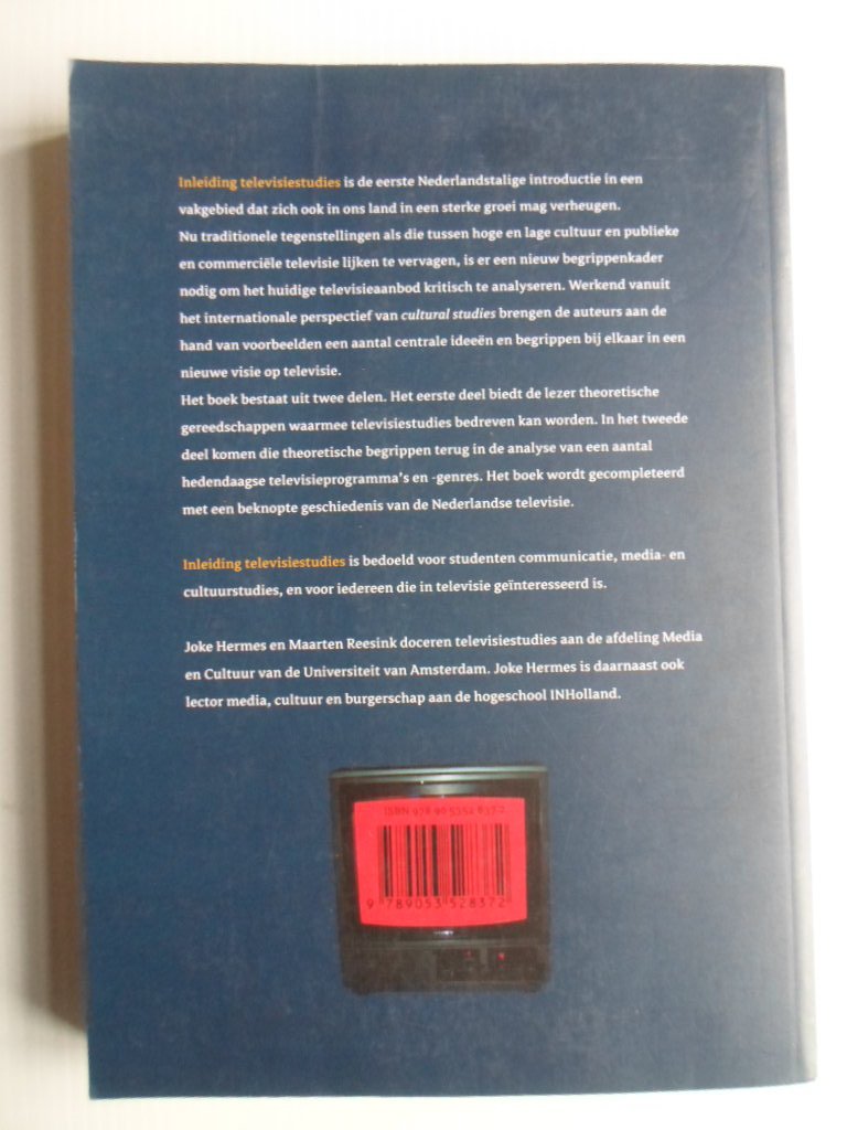 Hermes, Joke & Maarten Reesink - Inleiding televisiestudies