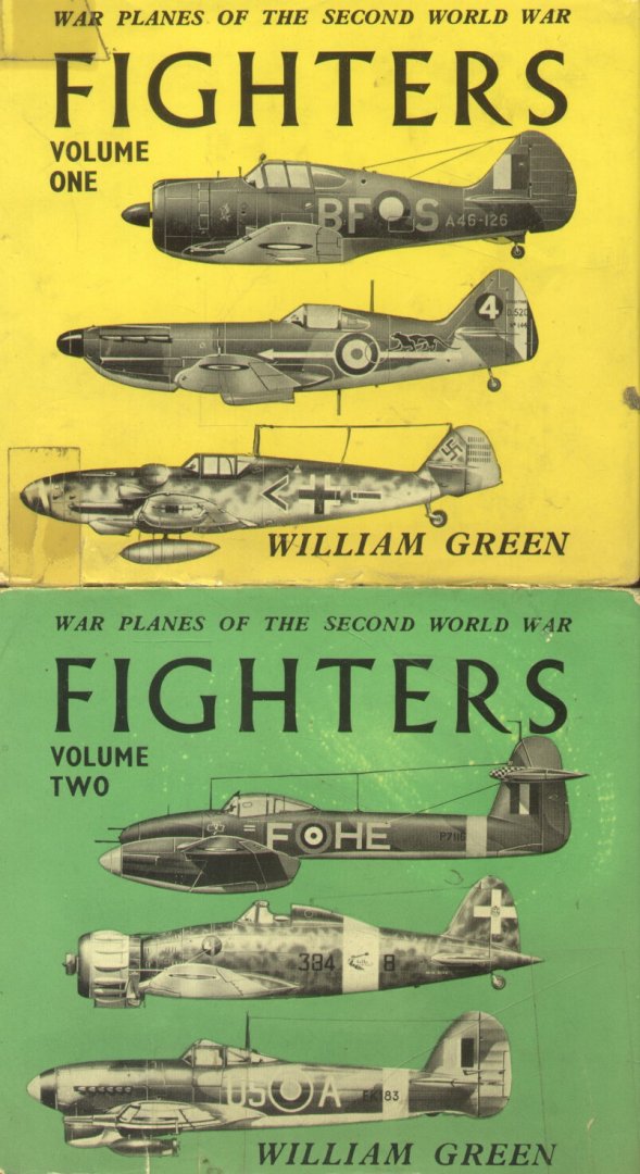 Green, William - War planes of the second world war (5 delen: Fighters + Flying Boats)