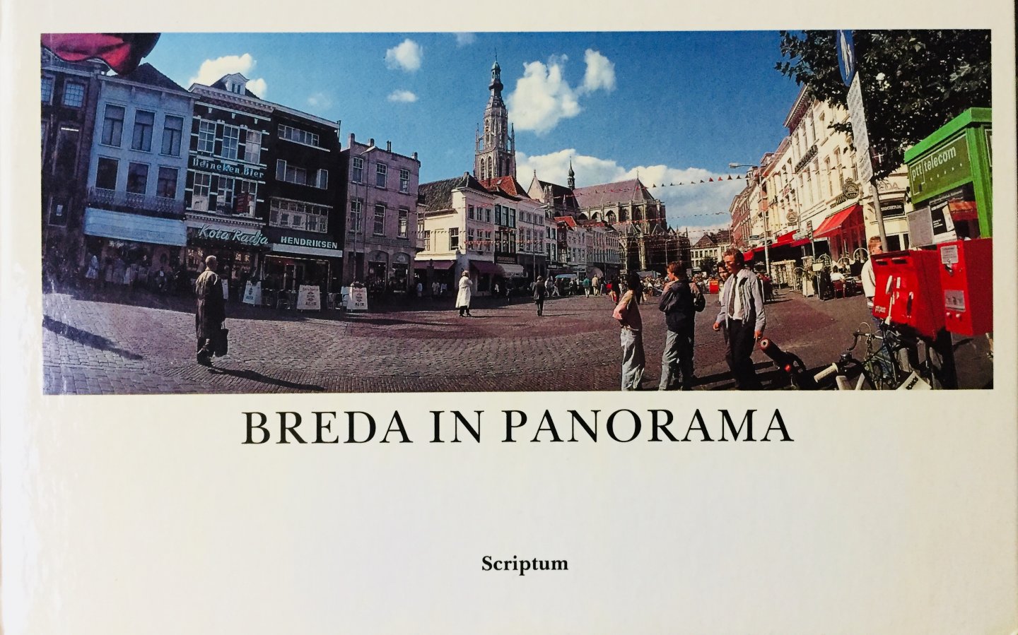 Otten, Gerard.  Dijkstra, Han. (foto's) - Breda in Panorama. 75 Panoramafoto's, waarvan 8 in kleur.