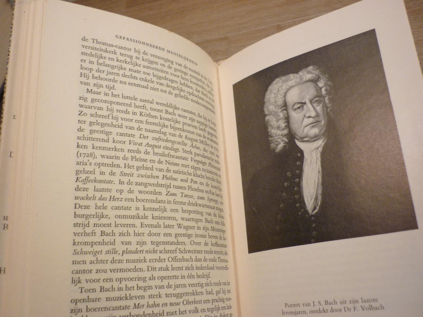 Rebling, Dr. E. - Gepassioneerde Menselijkheid. Johann Sebastiaan Bach en de overwinning van de barok in de muziek.