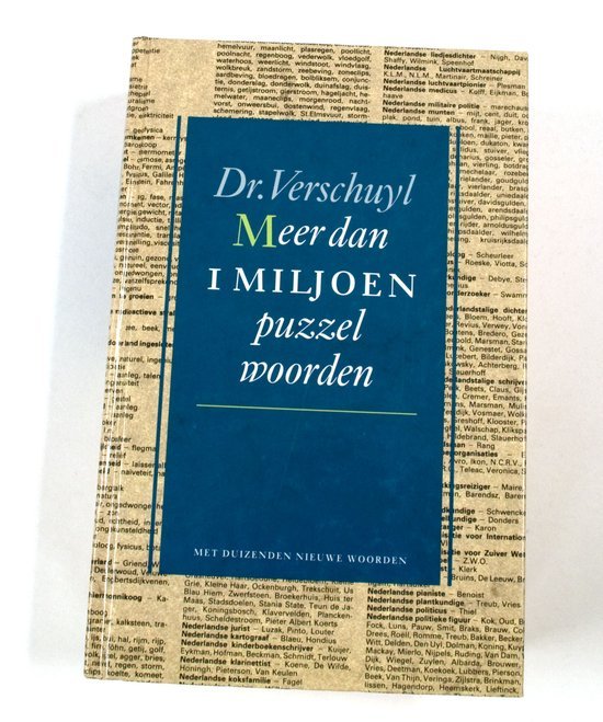 Verschuyl - Meer dan 1 miljoen puzzelwoorden